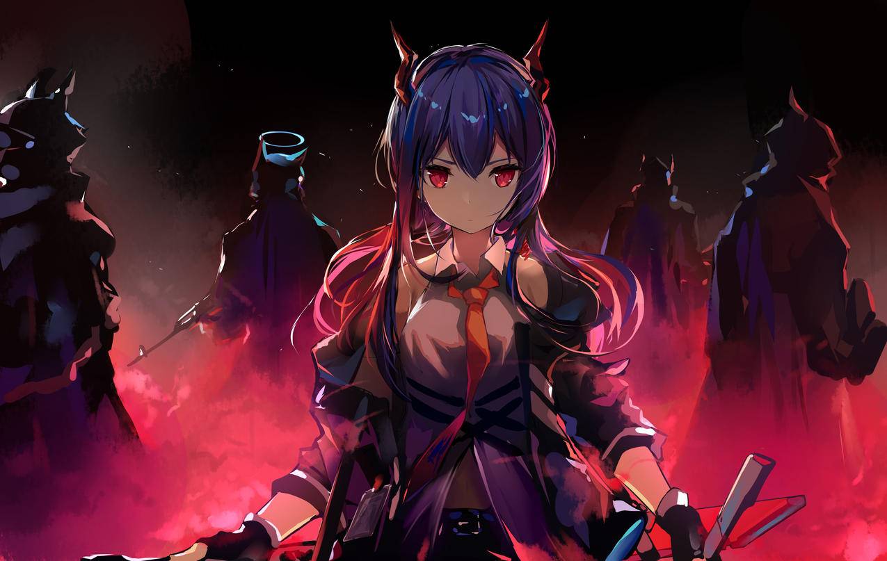 陈 明日方舟 角 4K高清动漫壁纸