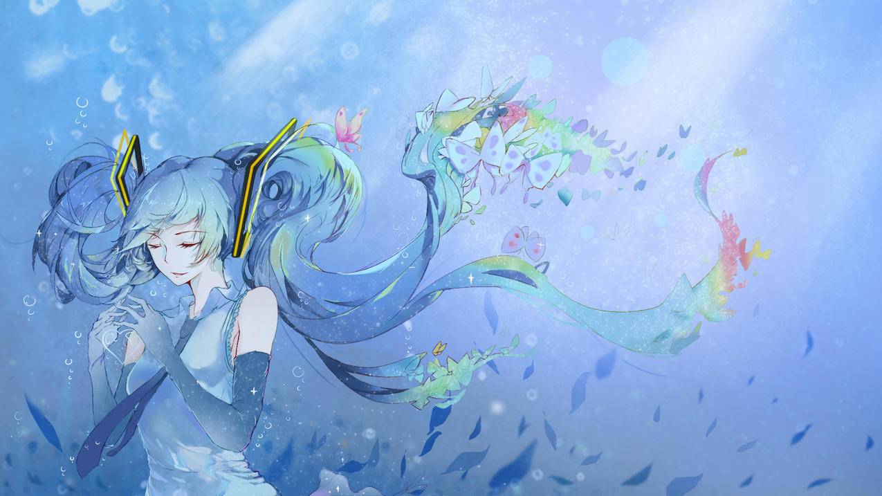 初音 深海少女 4K高清动漫壁纸