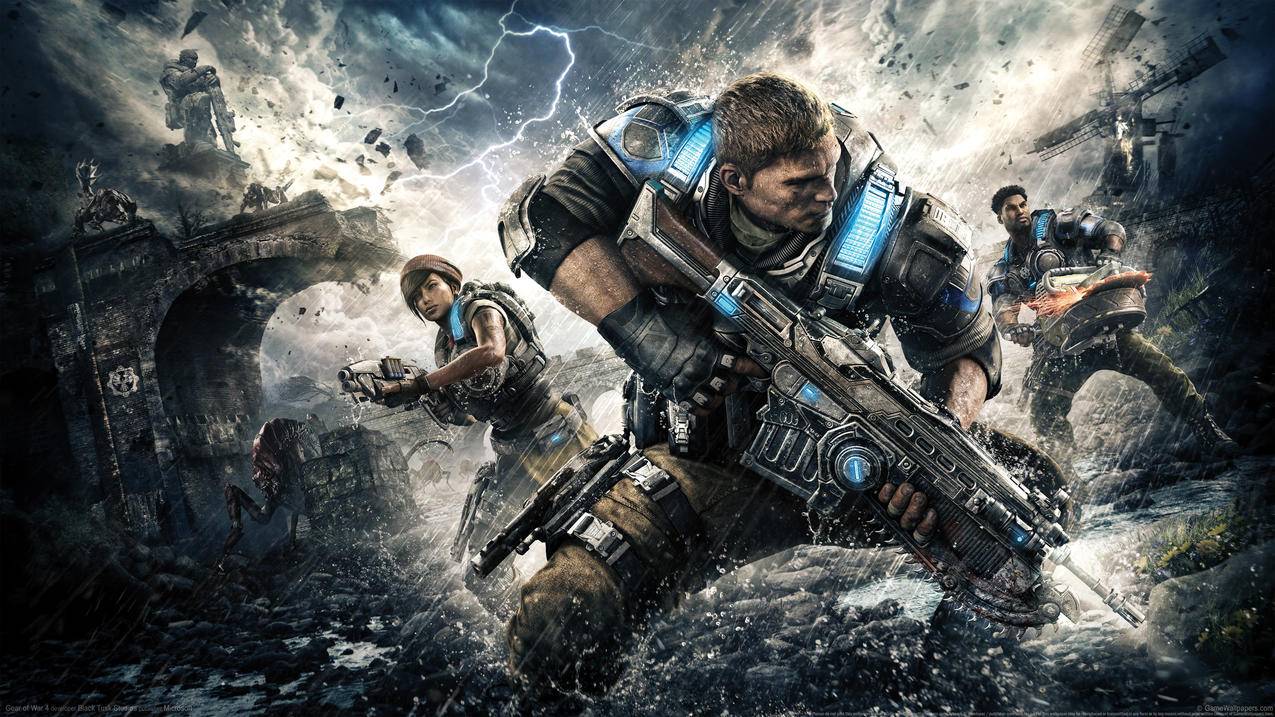 战争机器4 Gears of War 4 4K游戏高清壁纸