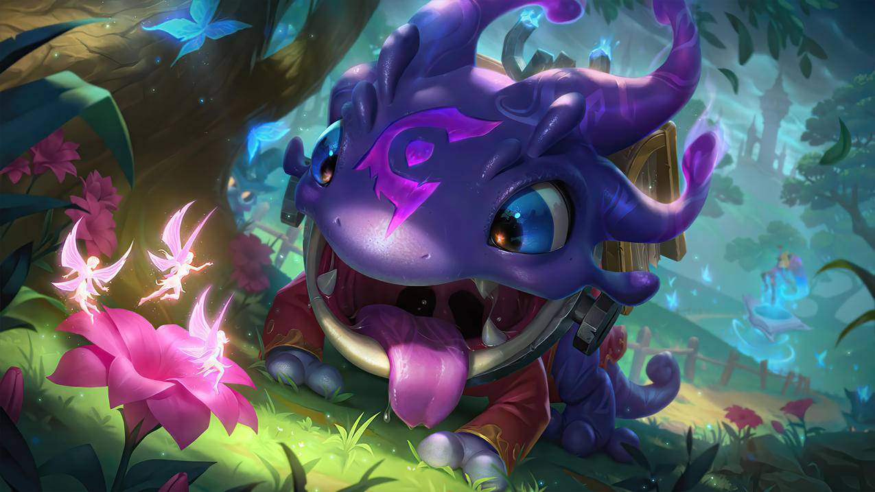 奥术师 克格'莫《lol英雄联盟》4K超清壁纸