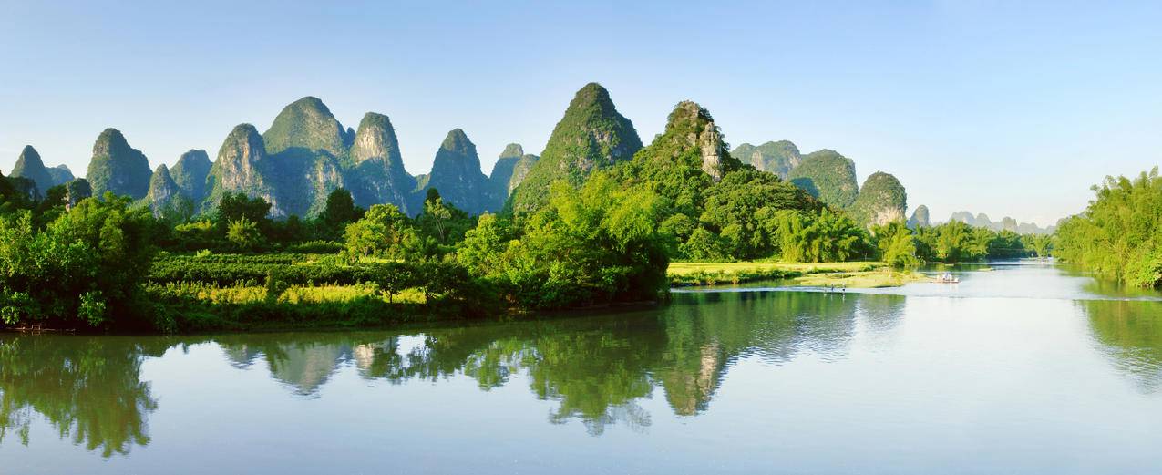 桂林山水 风景图片 全景图 5K高清大图