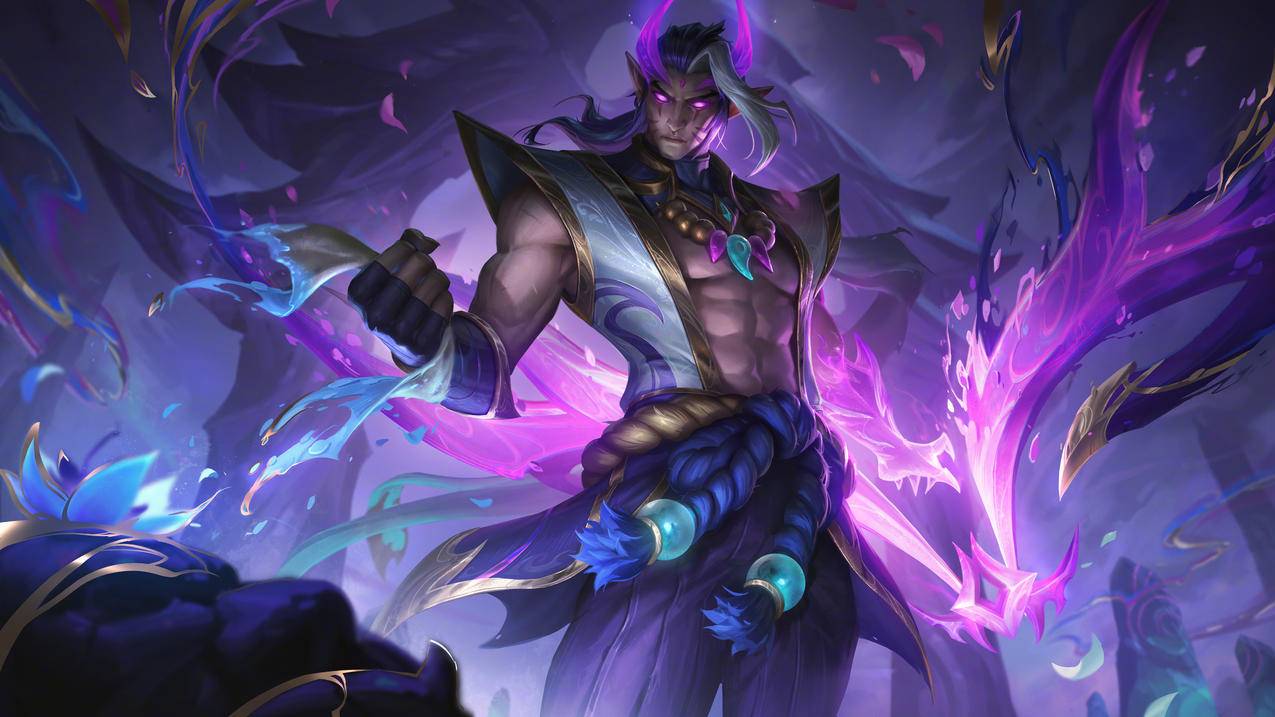 灵魂莲华 Τ³˹ 英雄联盟lol 高清4K游戏壁纸