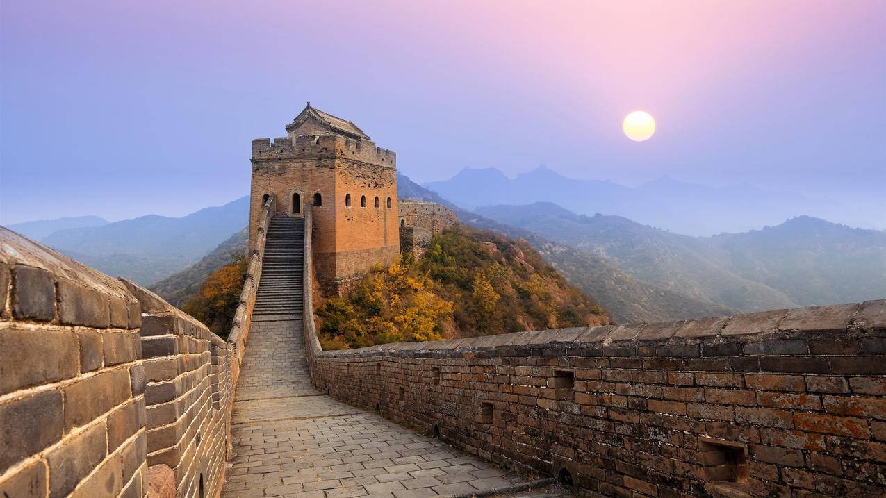 风景旅游胜地长城中国建筑高清壁纸