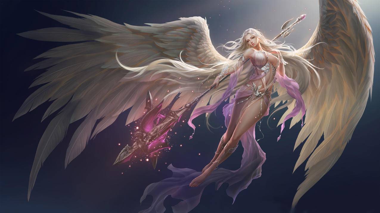《League of Angels 2》女神联盟2 命运女神 4K高清游戏壁纸