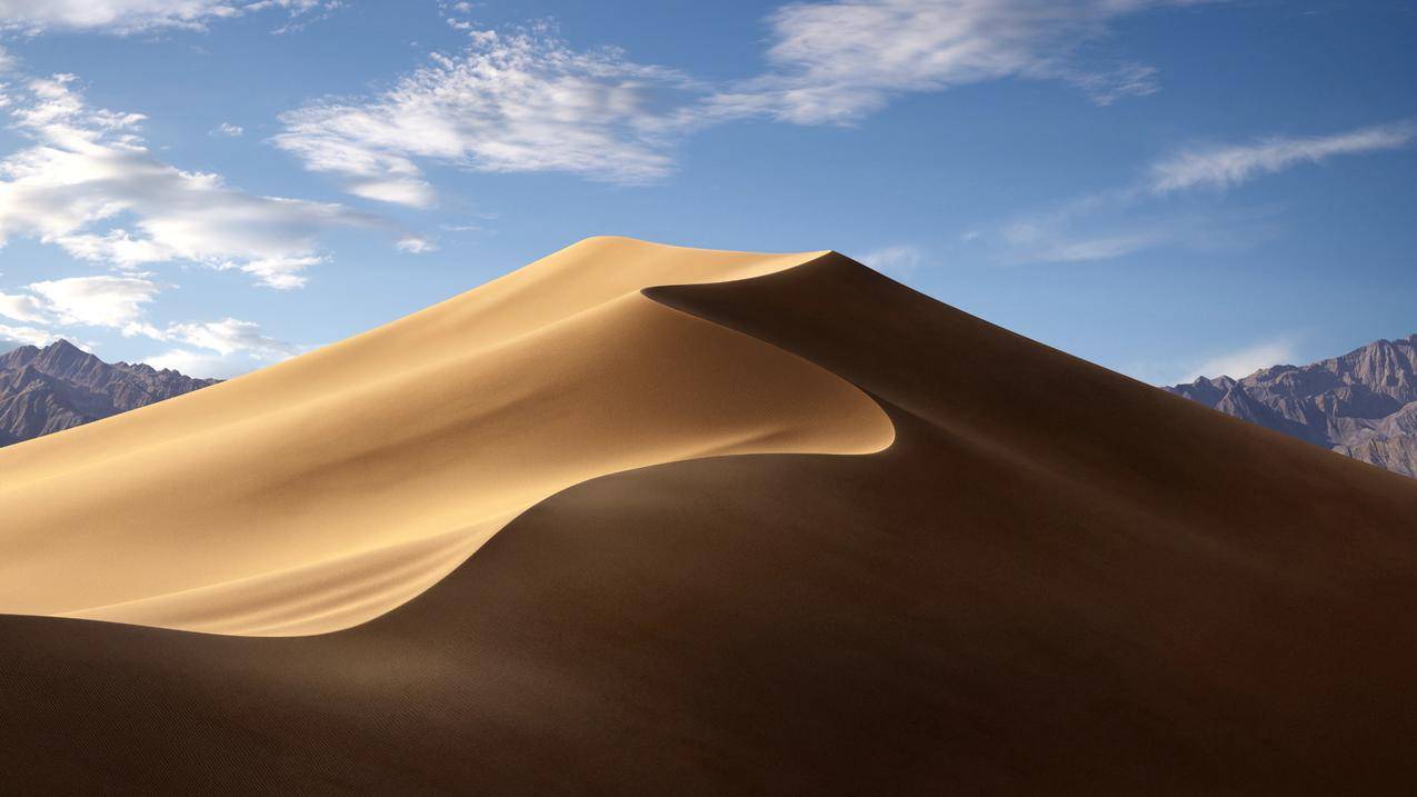 苹果 macOS Mojave 莫哈韦 沙漠风景 5k高清壁纸_图片编号326034-壁纸网