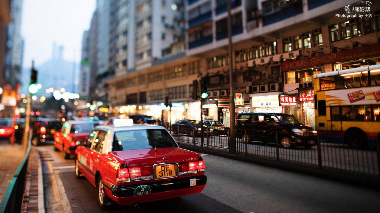 风景极影帮香港城市极影摄影高清壁纸