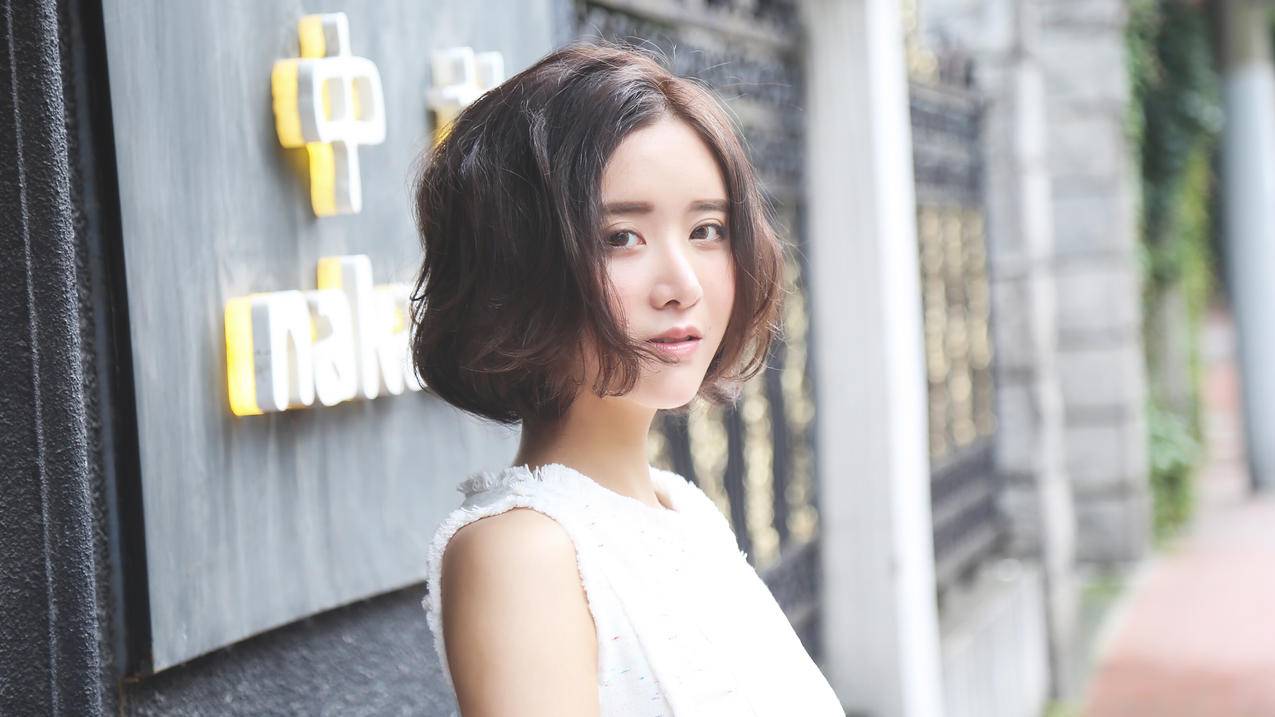 美女陈一发网红清纯4k壁纸