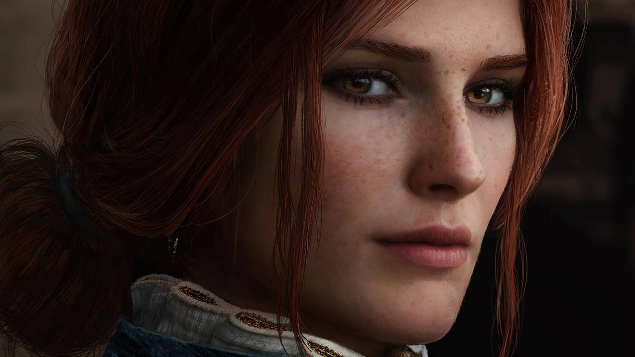 巫师3 The Witcher3 红发 4K高清壁纸
