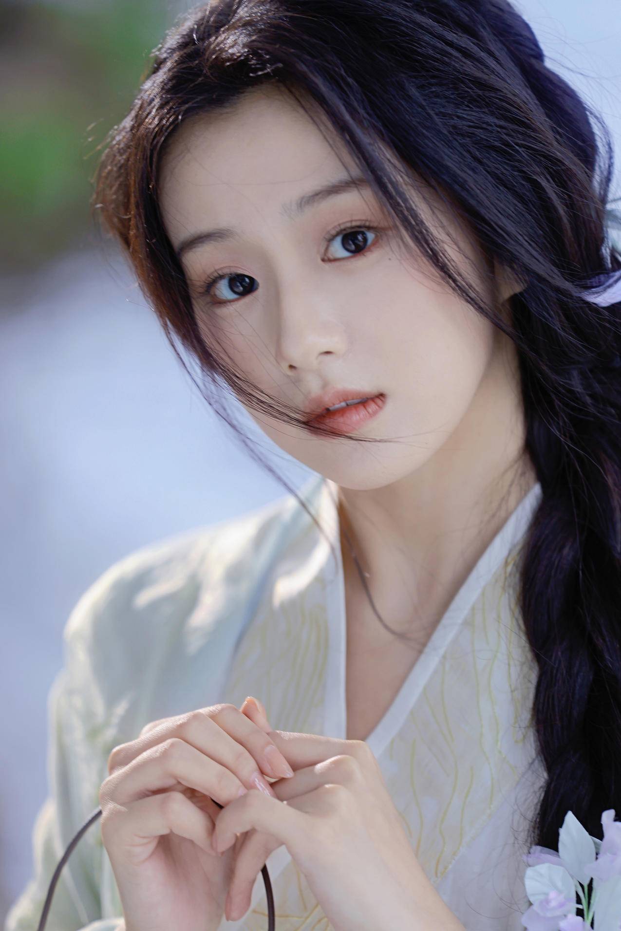 古风美女包上恩4k手机壁纸