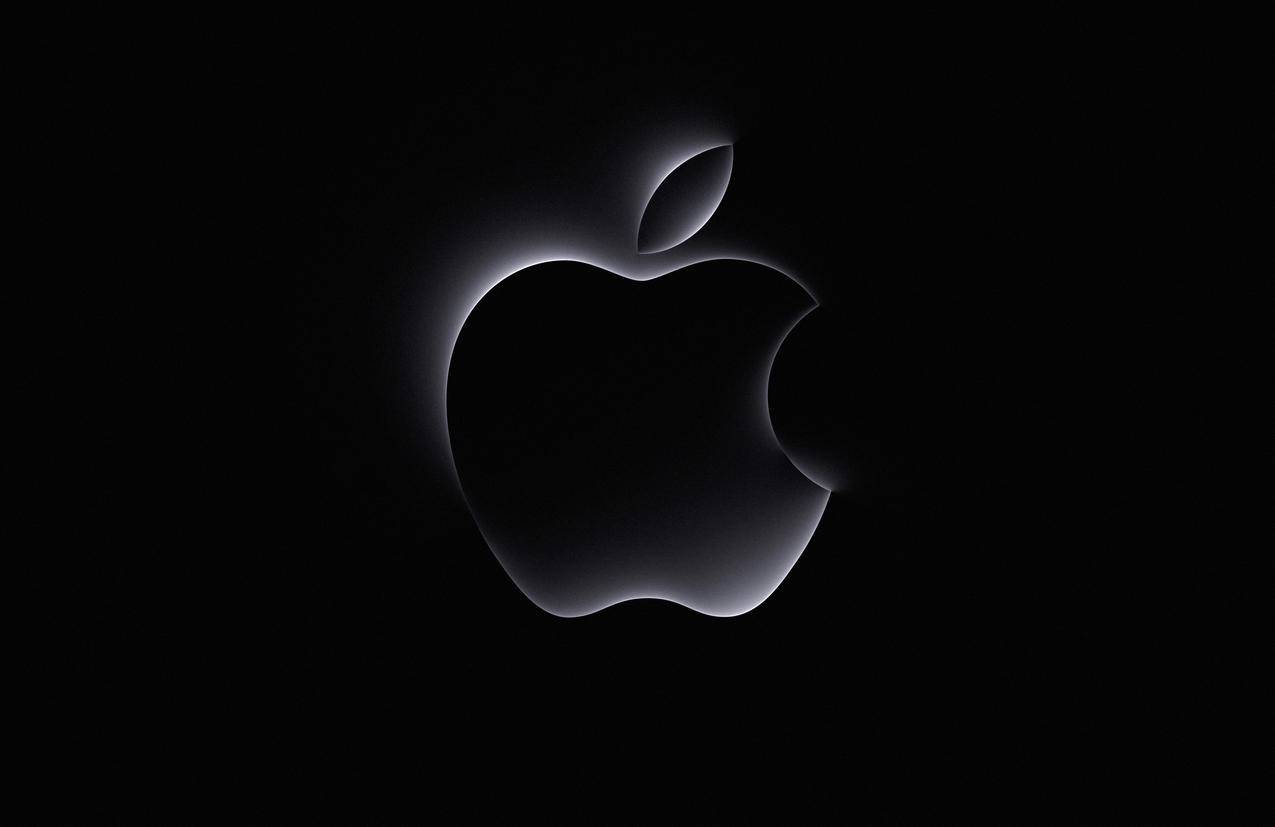 2023苹果发布会黑色背景4K高清壁纸