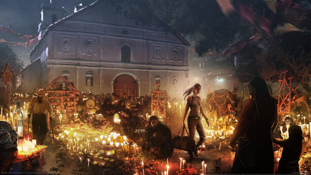 《古墓丽影 暗影 Shadow of the Tomb Raider》4K游戏壁纸