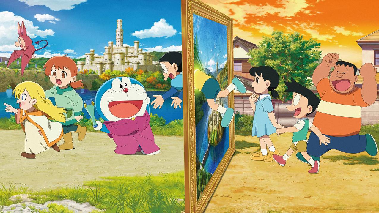 电影 哆啦A梦 大雄的绘画奇遇记 4K高清壁纸3840x2160