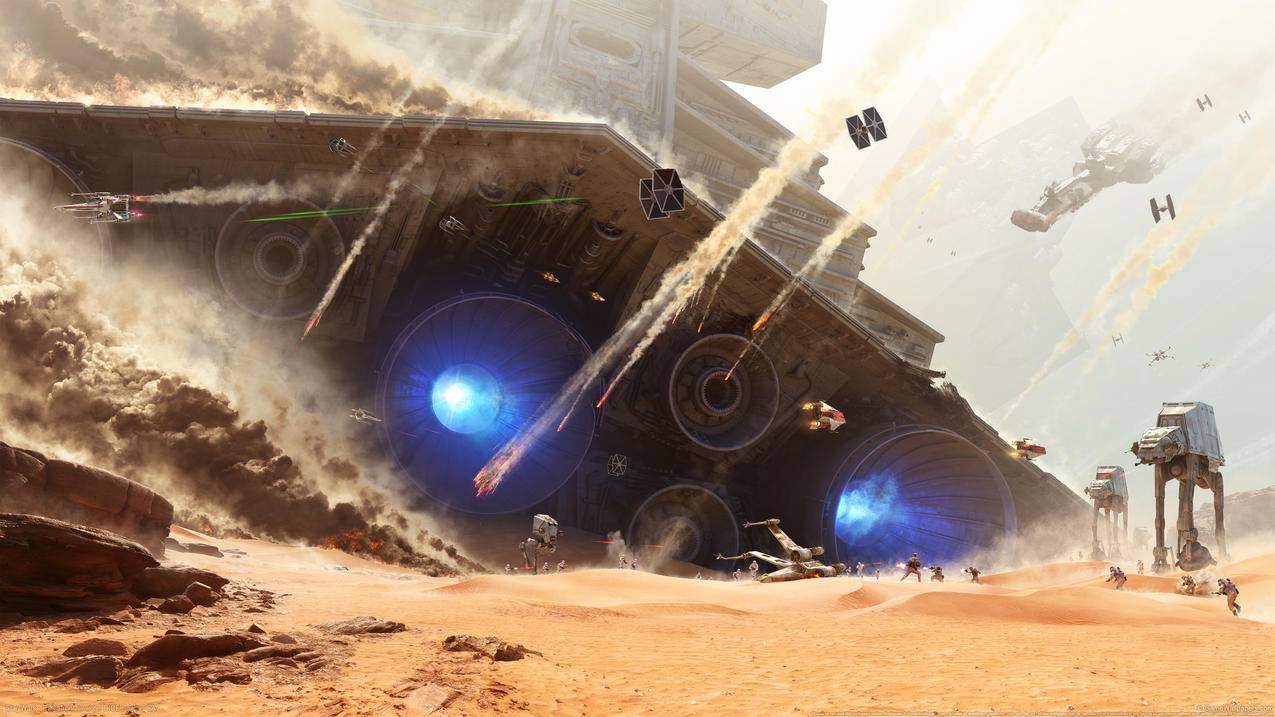 星球大战 前线 Star Wars Battlefront 4K游戏高清壁纸