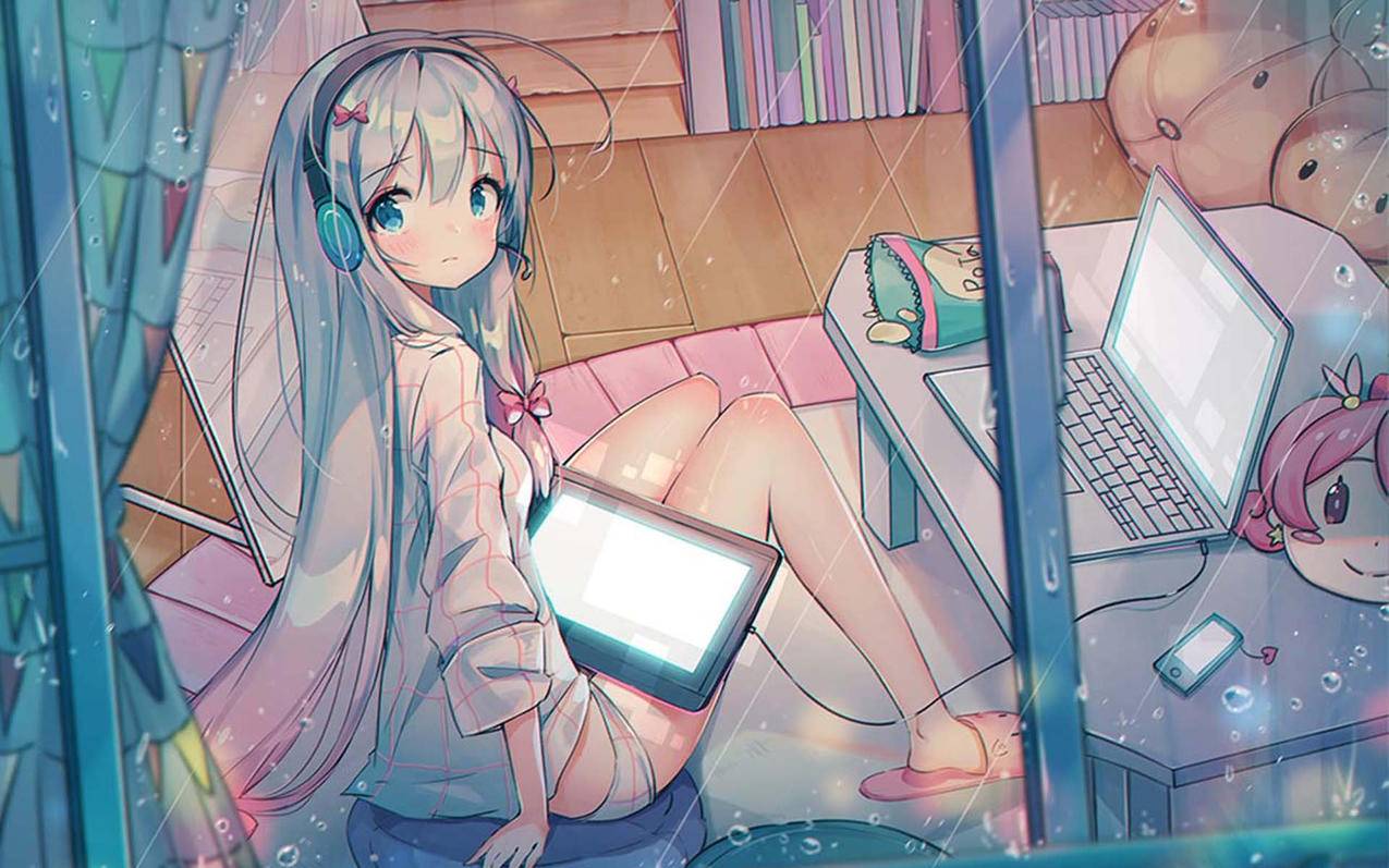 动漫埃罗芒阿老师情色漫画老师高清壁纸