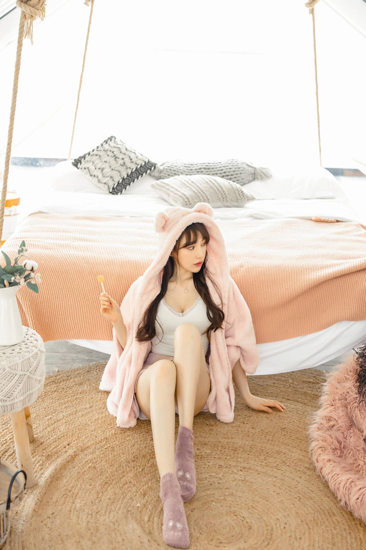 刘奕宁 模特 居家 可爱 美女 超高清 4k电脑壁纸 4k手机壁纸