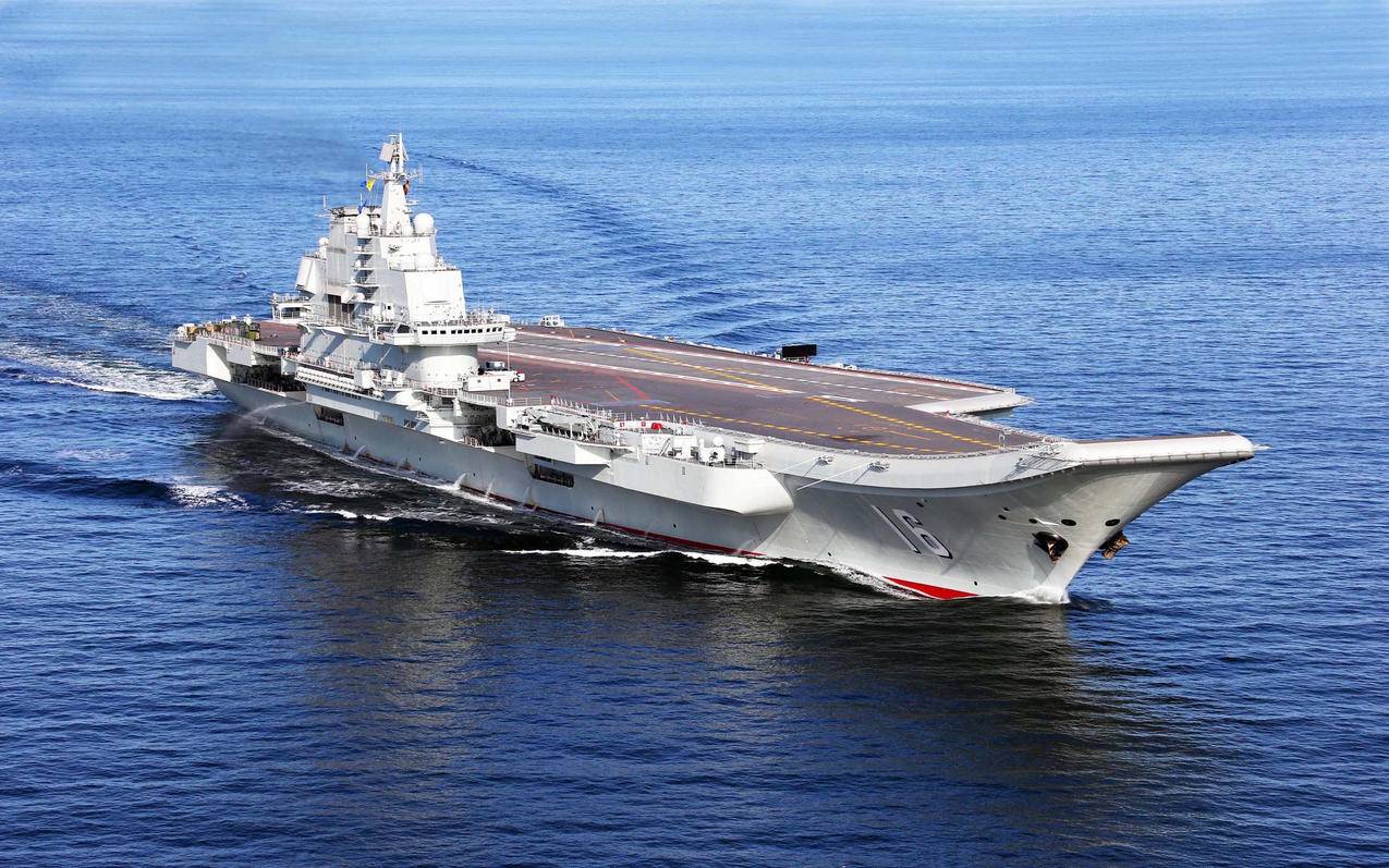 军事舰船航空母舰辽宁号中国海军高清壁纸