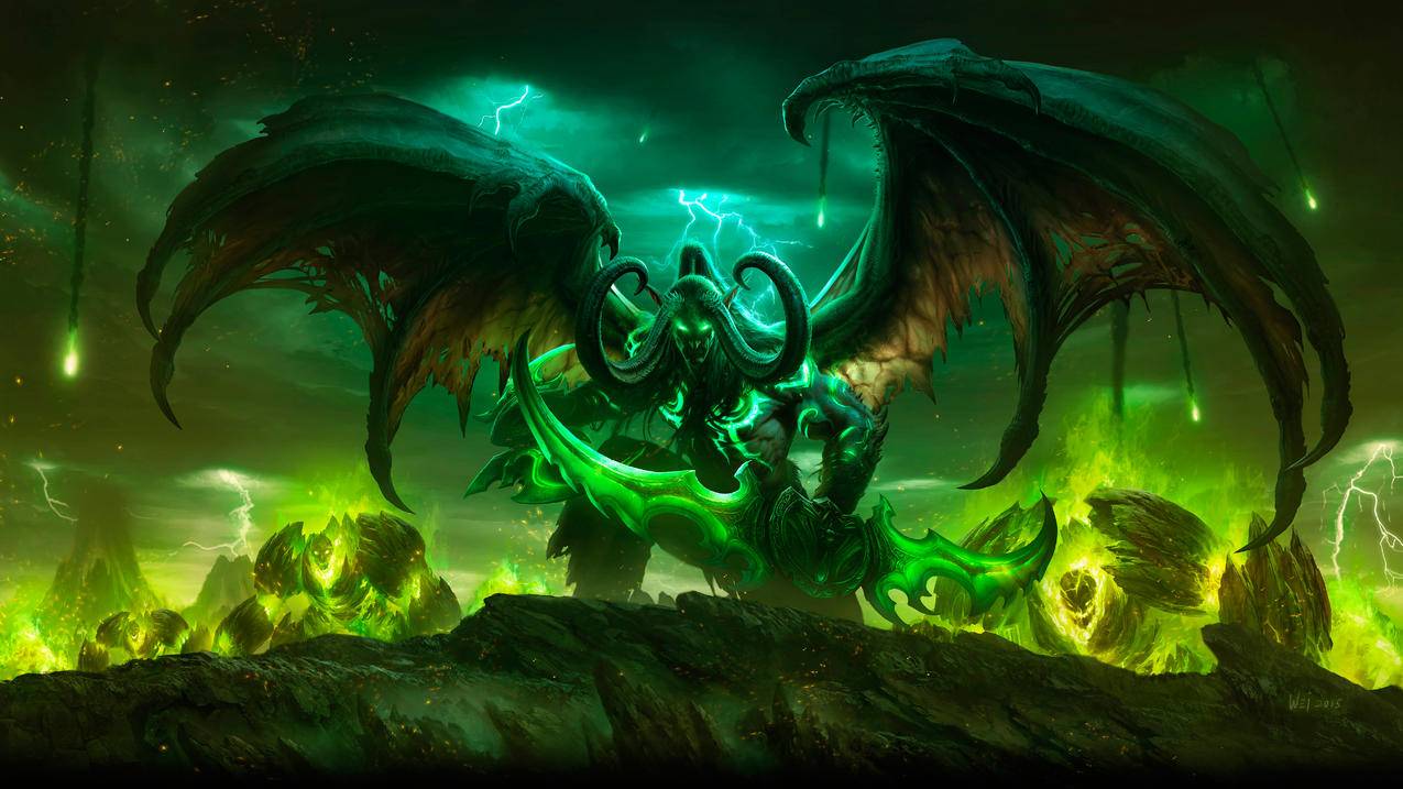 《魔兽世界军团 World Of Warcraft Legion》5k高清游戏壁纸