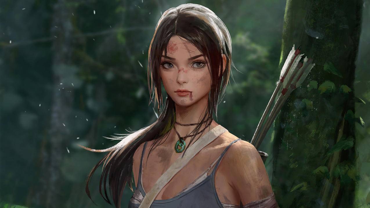 古墓丽影Tomb Raider 4K高清游戏壁纸