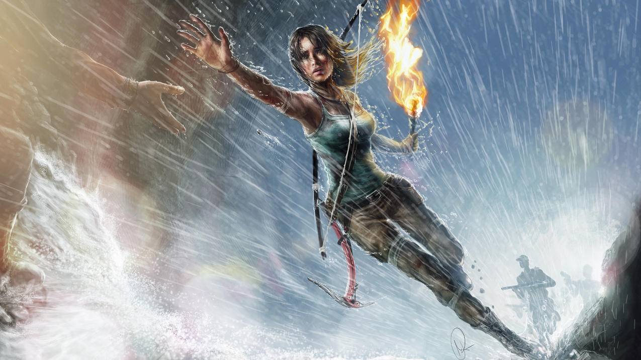 《古墓丽影系列 Tomb Raider》4K游戏高清壁纸