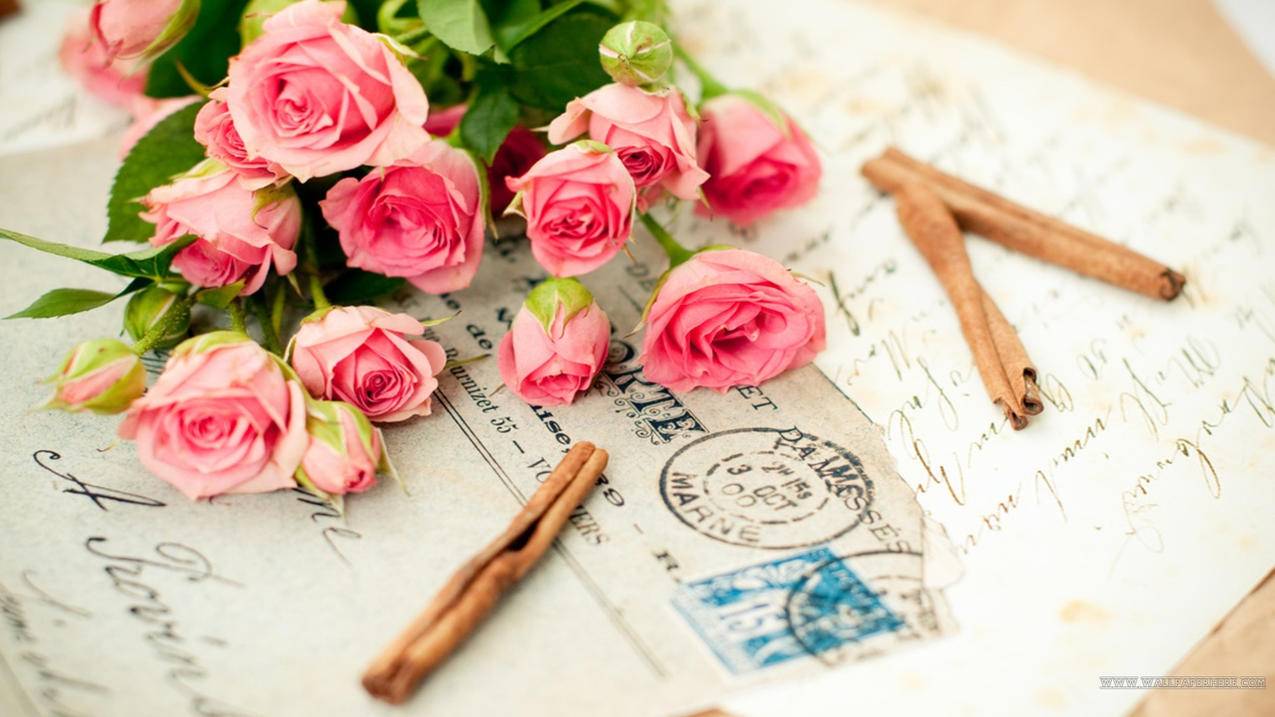 爱情美图唯美温馨玫瑰情人节高清壁纸
