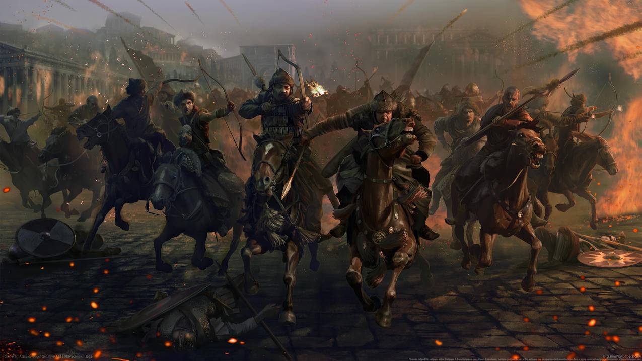 阿提拉 全面战争 Total War Attila 4K游戏高清壁纸
