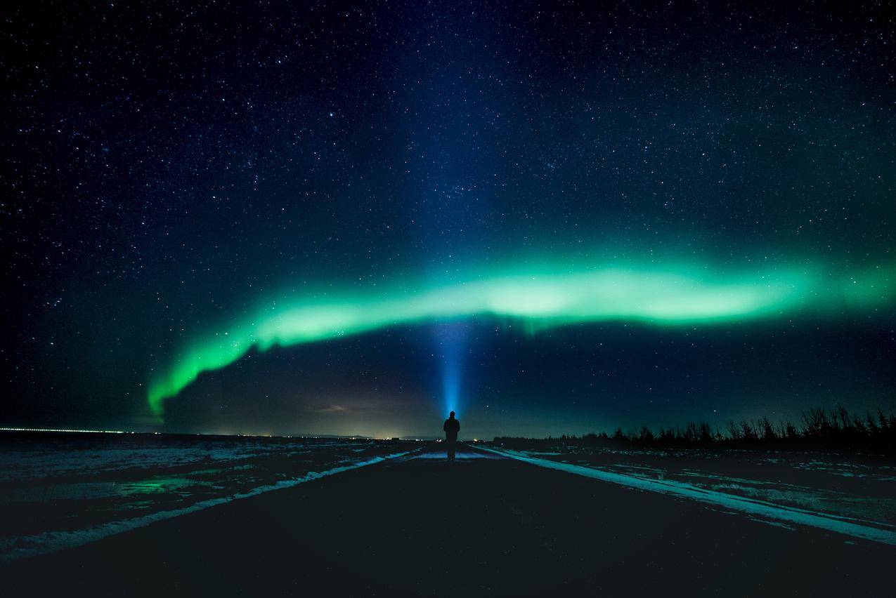 满天的繁星 闪闪发光 夜晚 4k风景高清壁纸