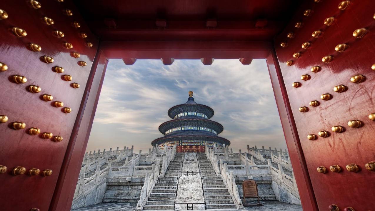 风景旅游胜地北京天坛高清壁纸
