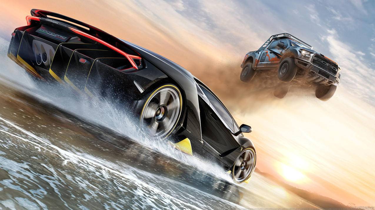 《极限竞速 地平线3 Forza Horizon 3》4K游戏高清壁纸