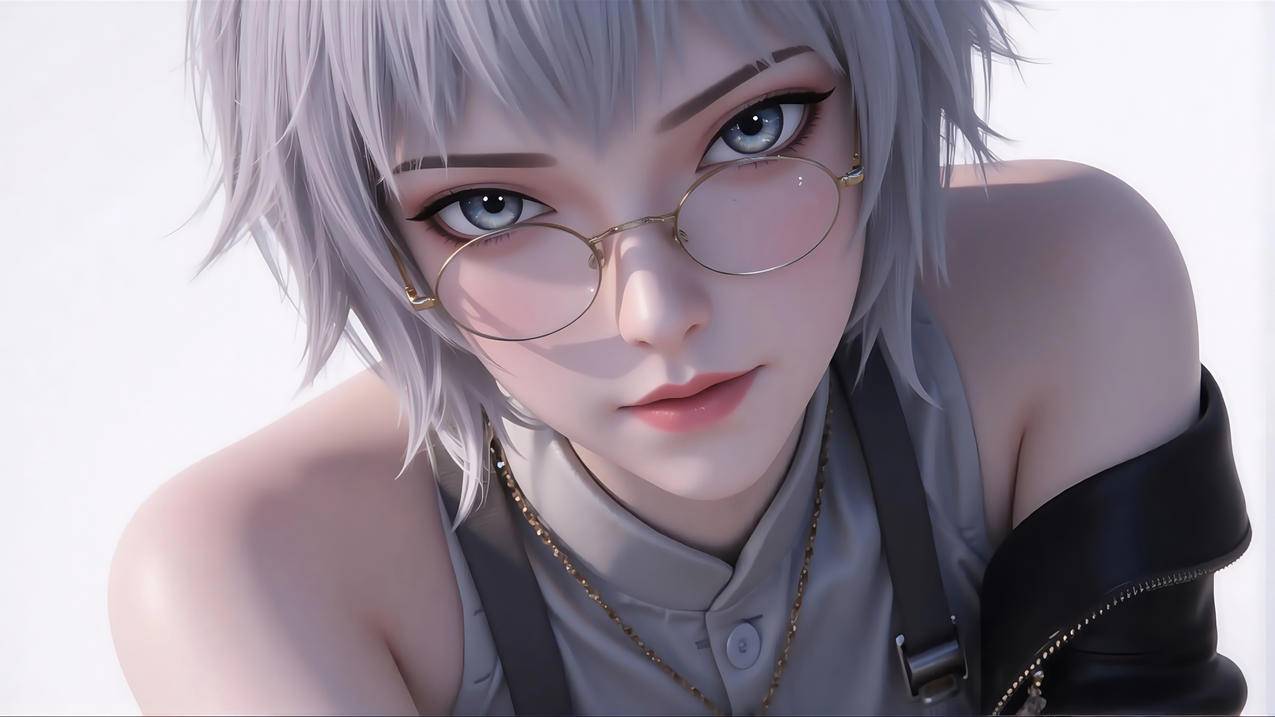 灰色衣服 灵笼 白月魁 短发 4K壁纸 3840x2160