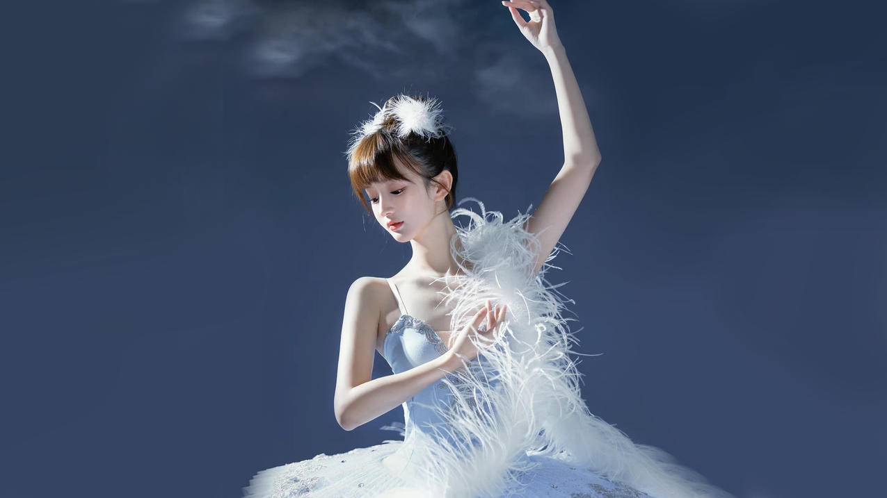 芭蕾 气质 舞蹈 唯美 美女 4k图片
