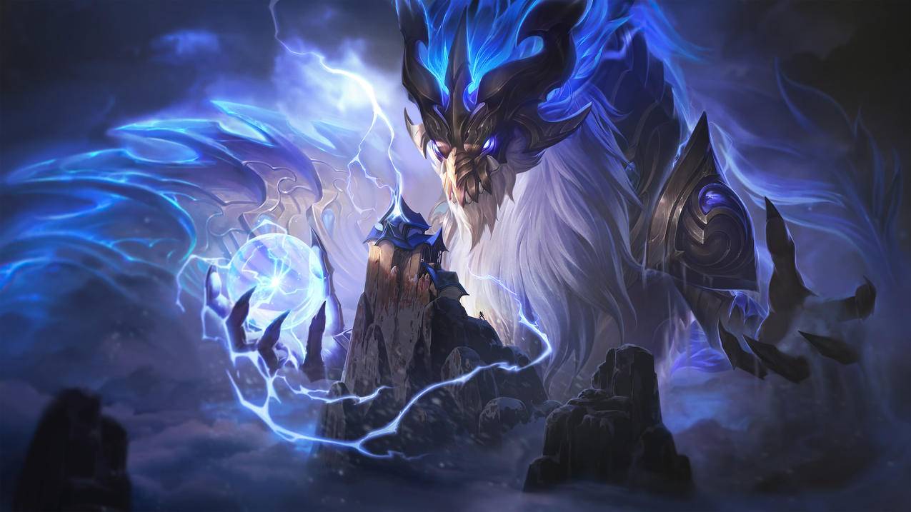 神龙尊者 奥瑞利安索尔《英雄联盟lol》4K游戏壁纸