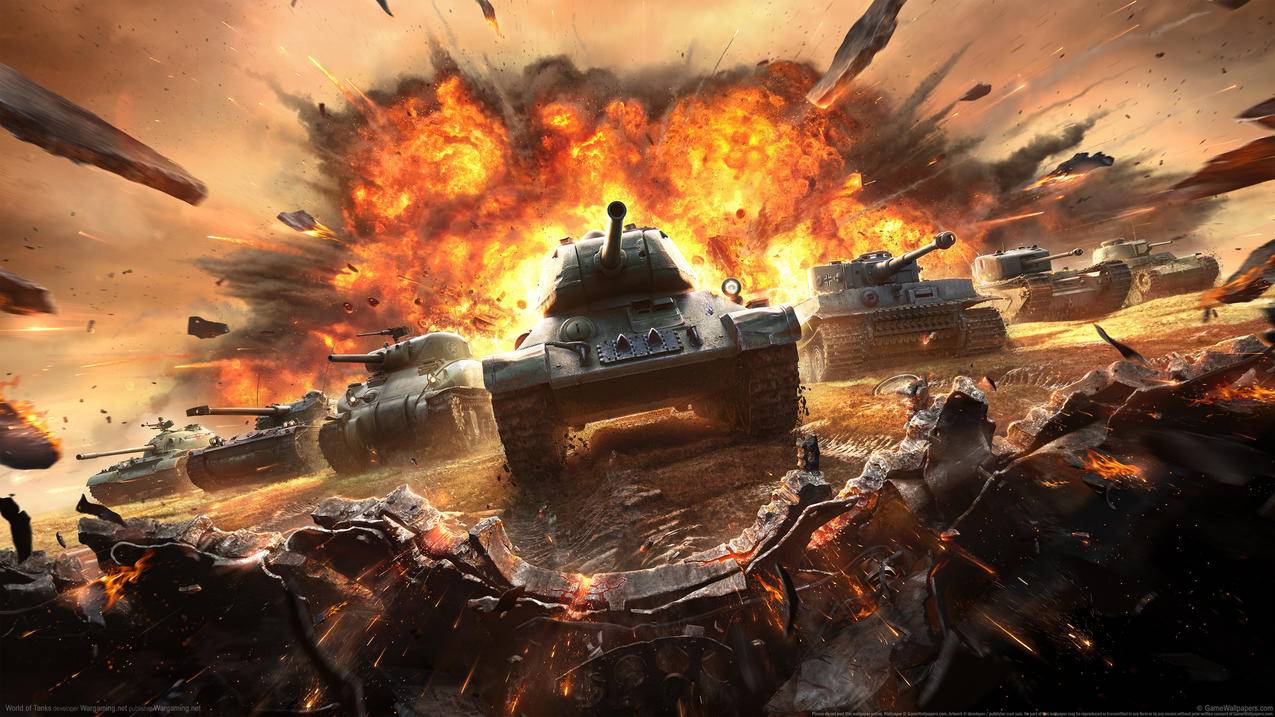 《坦克世界 World of Tanks》4K游戏高清壁纸