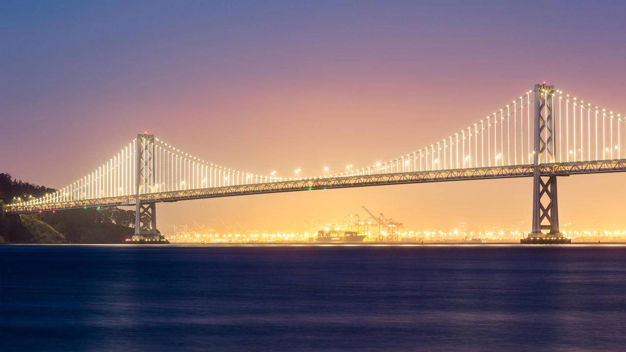 美国旧金山的桥 4k高清风景壁纸
