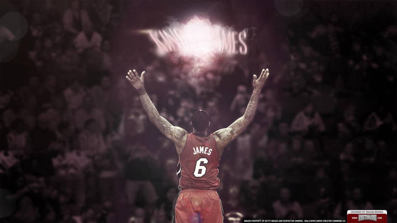 体育NBA热火队詹姆斯高清壁纸