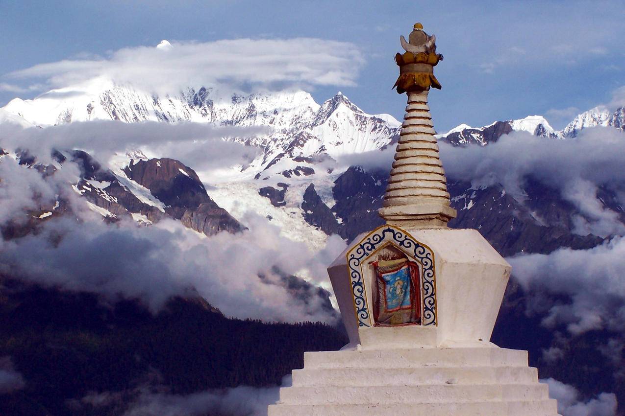 风景自然风光旅行天堂西藏旅游胜地自由净化心灵高清壁纸