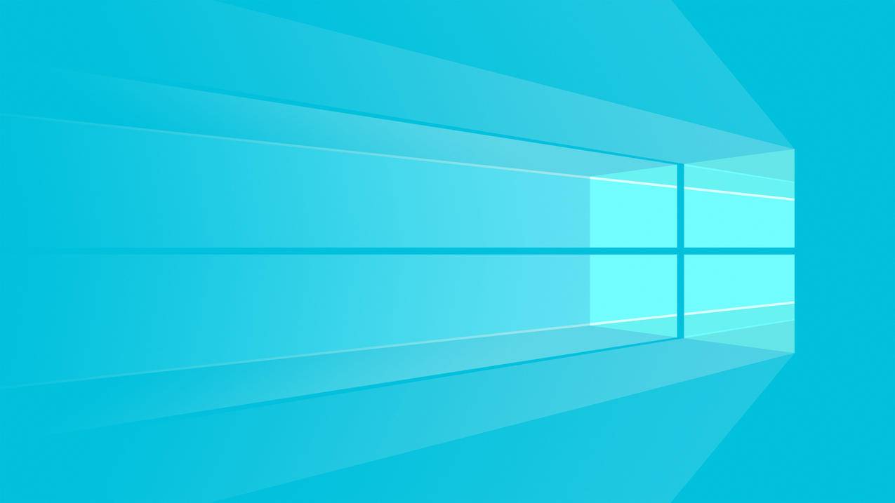 Windows10 窗口 简约设计 4K标志高清壁纸