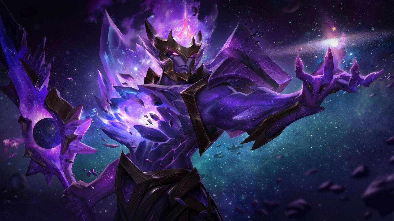 英雄联盟LOL 德玛西亚皇子 死兆星 嘉文四世 4K高清游戏壁纸
