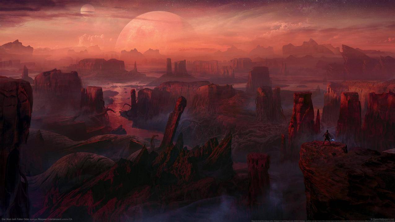 星球大战绝地：陨落的武士团 精美游戏风景4k壁纸
