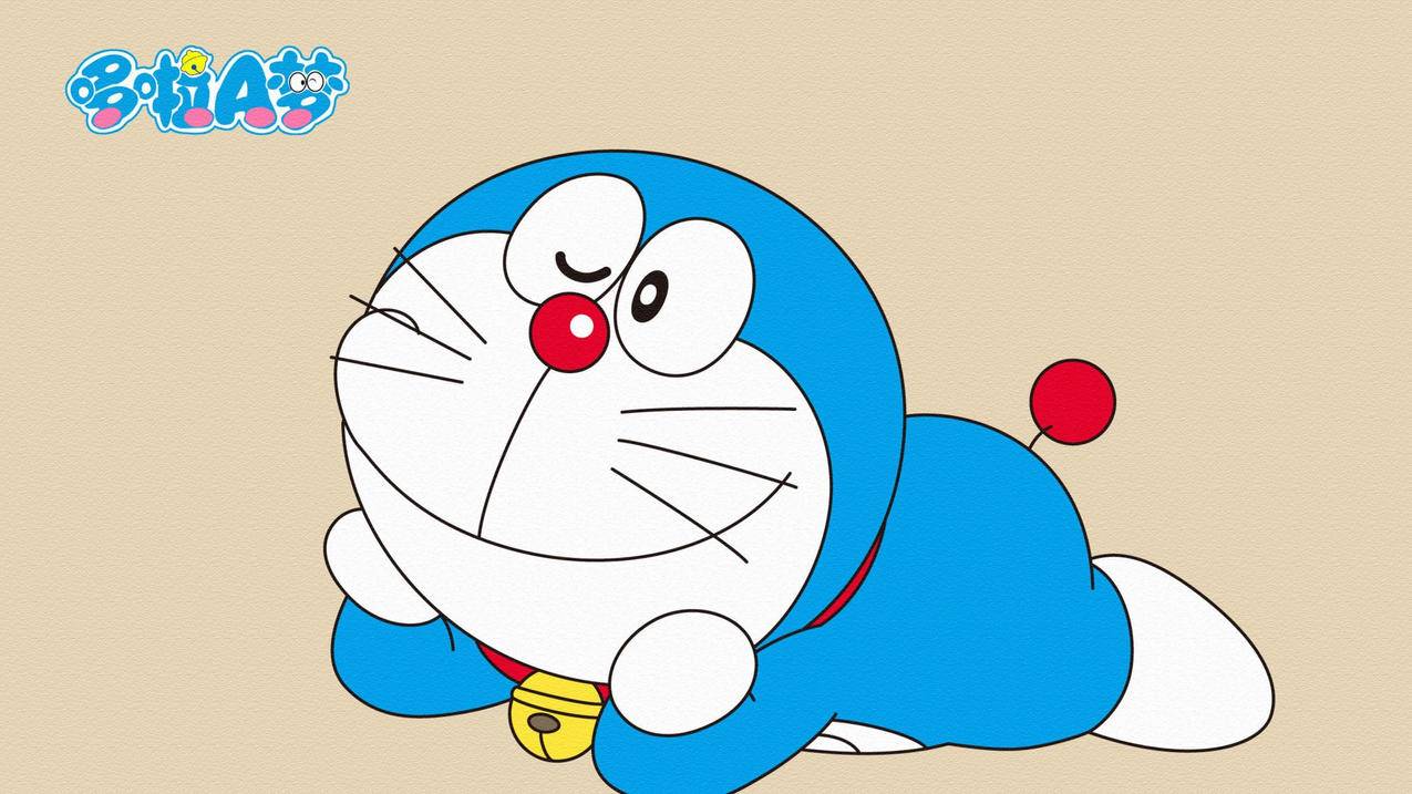 动漫手绘机器猫童年回忆蓝胖子可爱高清壁纸