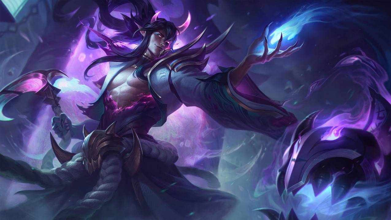 灵魂莲华 锤石 lol英雄联盟 4K游戏图片