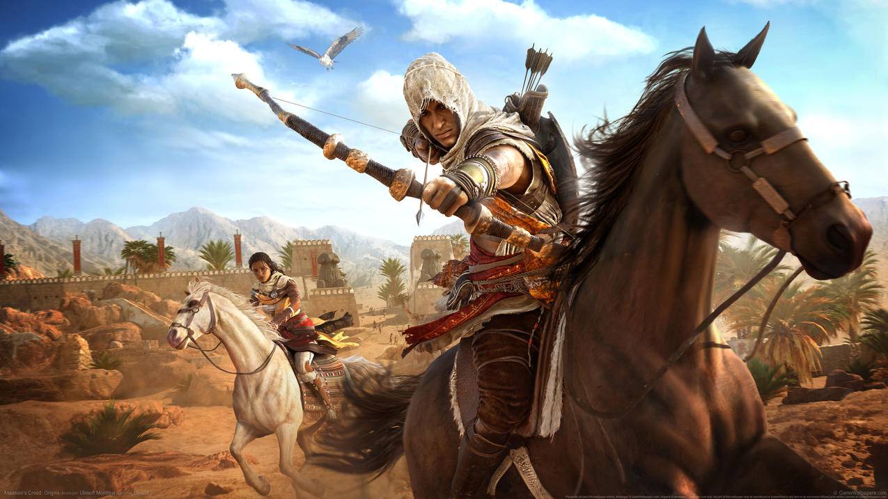 《刺客信条 起源 Assassin Creed Origins》4K高清壁纸