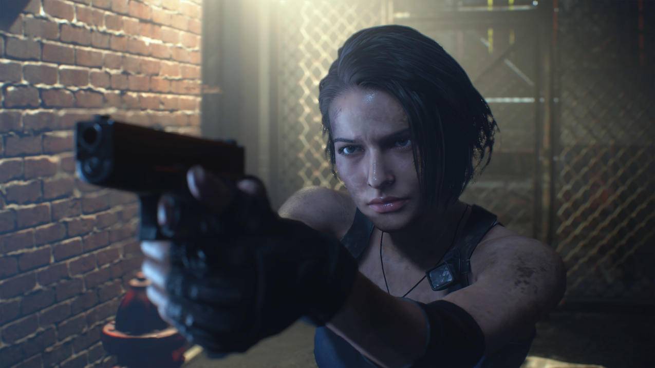 《生化危机3重制版 Resident Evil 3》Jill Valentine吉尔·瓦伦蒂安 4k游戏高清壁纸
