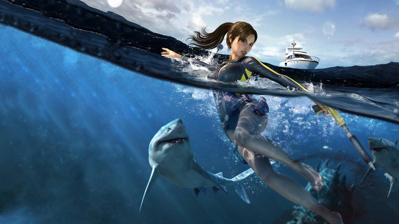 《古墓丽影系列 Tomb Raider》4K游戏高清壁纸