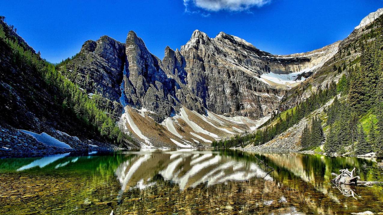 加拿大班夫国家公园宽屏风光风景高清壁纸