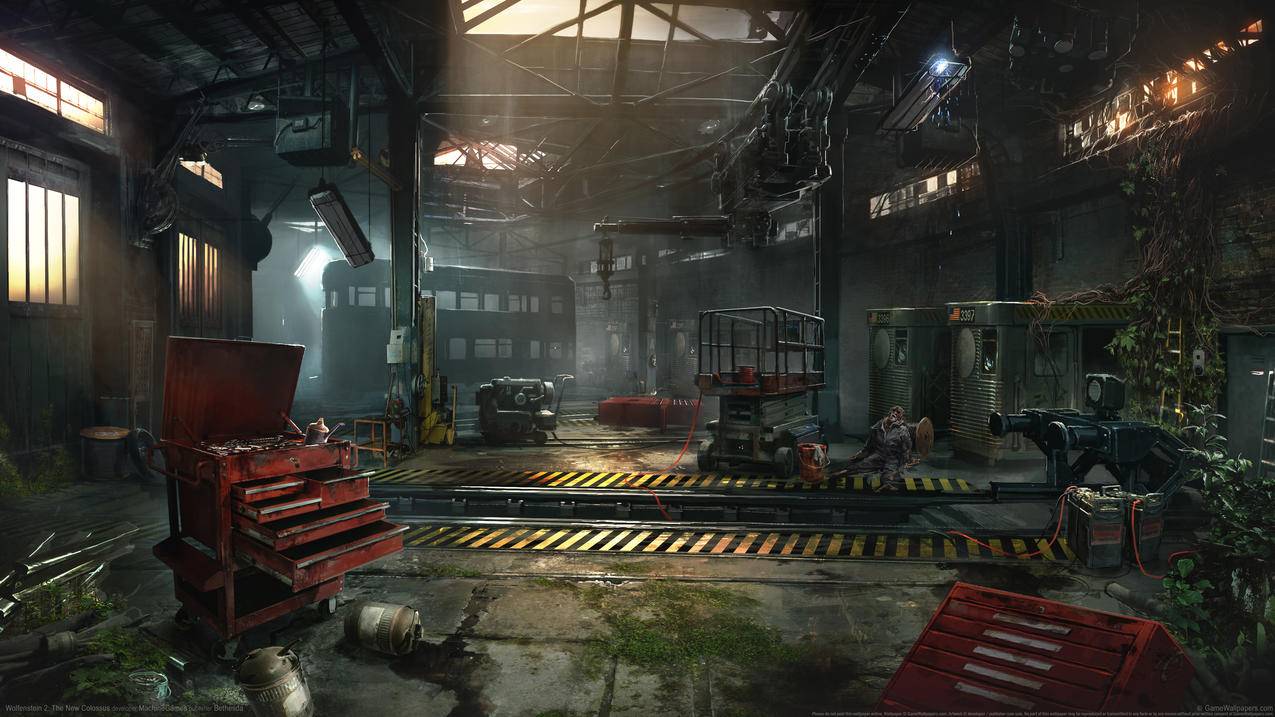 德军总部2 wolfenstein 2 4K高清壁纸