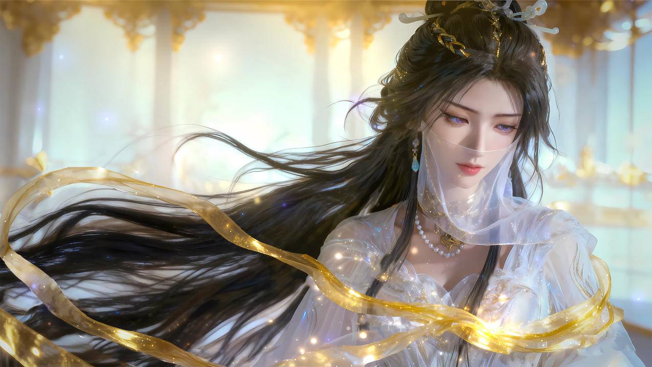 紫灵 冰清玉洁 凡人修仙传 4k壁纸3840x2160