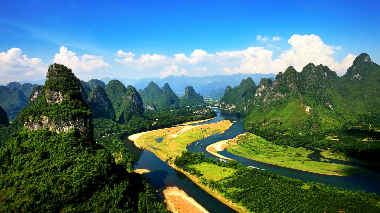 桂林山水风景 4k高清壁纸