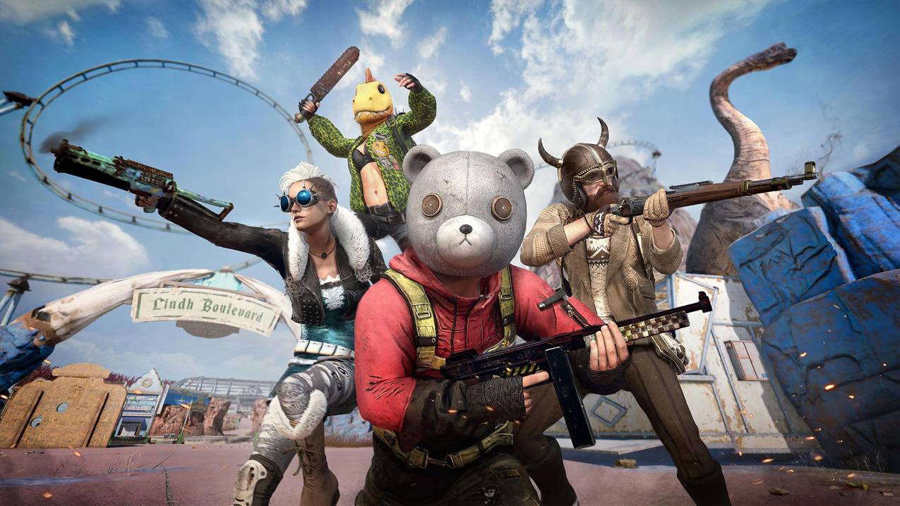 PUBG绝地求生大逃杀 小熊帽 4K游戏高清壁纸