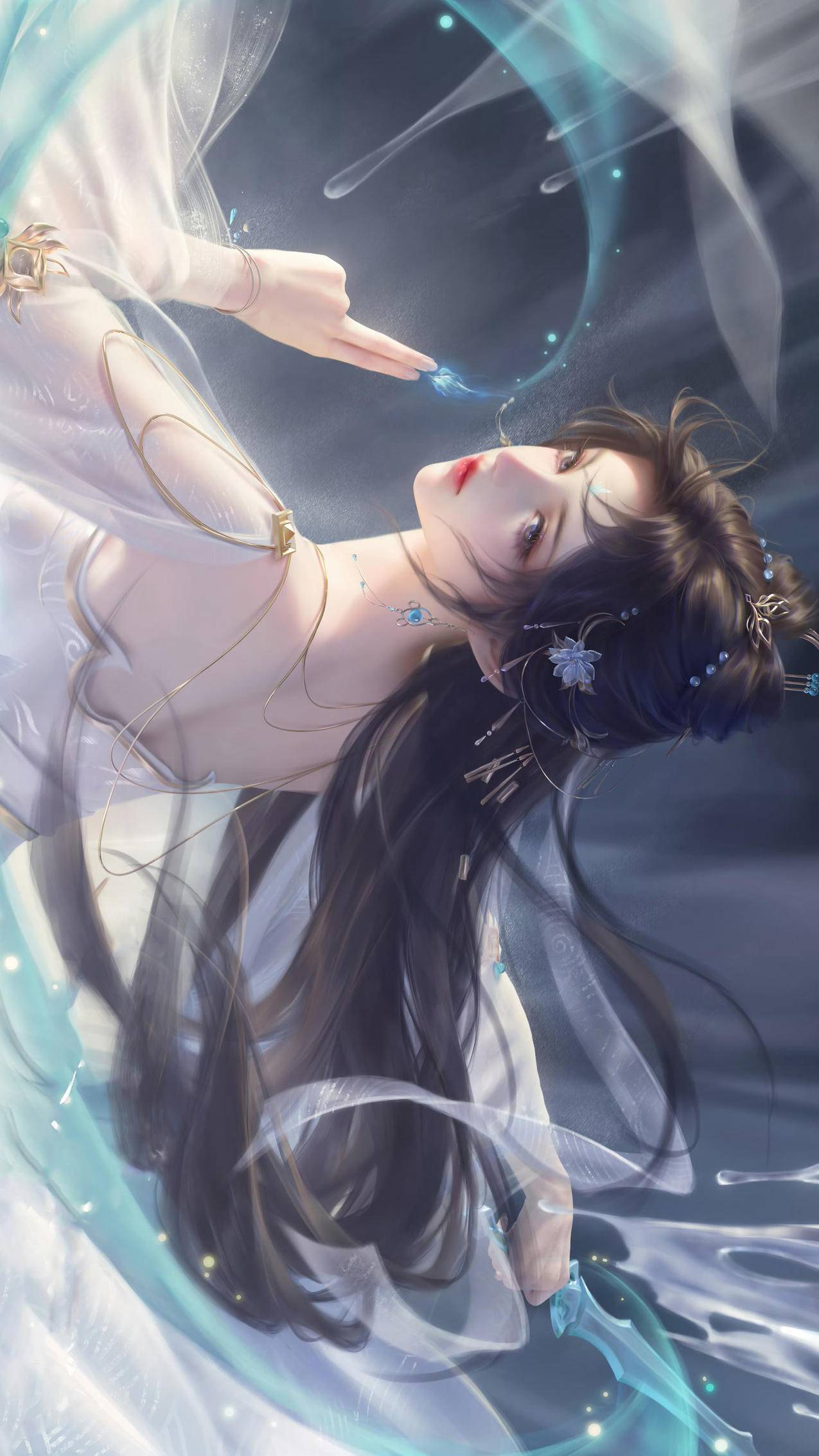 完美世界 美女 清漪 同人 唯美4k手机壁纸图片