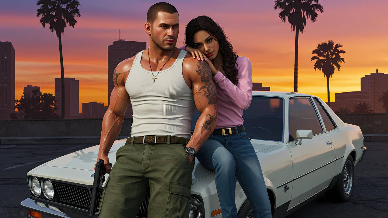 Gta Vi 4K游戏壁纸